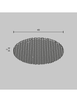 Светофильтр HoneyComb ?49мм для Focus Led 12Вт, HoneyComb-D47