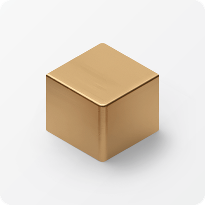 П-образный алюминиевый профиль 6х10 мм. NEEXY PV85-04 MG Золото матовое 2.7 м.