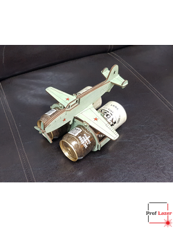 Самолет под пиво, газировку на 23 февраля