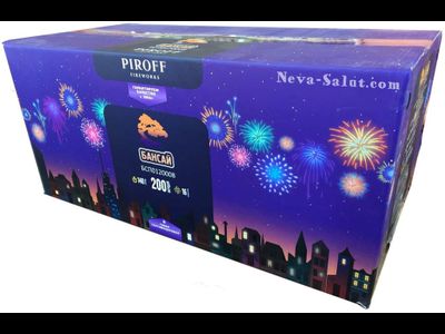 Батарея салютов БАНСАЙ БСП0120008 PIROFF | Neva-Salut.com