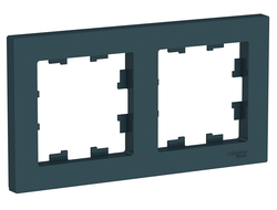 Рамка 2-поста, изумруд, серия AtlasDesign