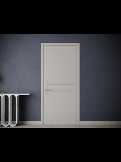 Межкомнатные двери Archi Line Горизонт высота 2000-2100 мм, ширина 1200 мм, каркас 42 мм наружного открывания