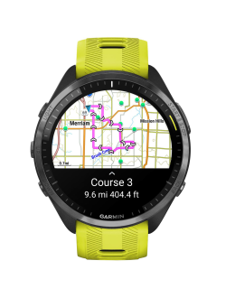 Умные часы Garmin Forerunner 965 Amp Yellow / Black DLC Titanium