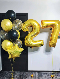 Сет воздушных шаров для него "Голден"