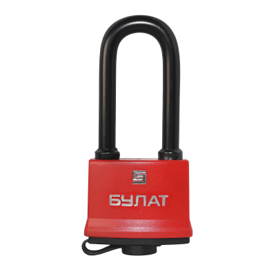Замок навесной БУЛАТ ВС 1-П58-01 ПЛ всепогодный 5 кл. d=10,1мм  [59193]