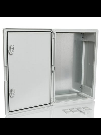 CamBox PP3006 Шкаф пластиковый с монтажной панелью, 350х500х190, непрозрачная дверца, IP65