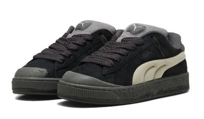 Кроссовки Puma Suede XL Crush Black Shadow Gray Pebble