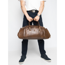 Дорожно-спортивная сумка Benevento Premium brown 
(арт. 4044-63)