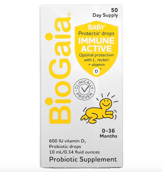 BioGaia Baby Protectis Baby Probiotics Drops - Капли против коликов С ПРОБИОТИКОМ для детей