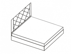 Кровать Sarah Modern Rhombus