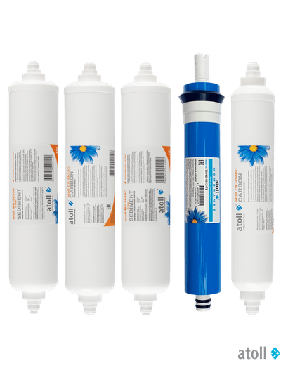 Набор картриджей atoll №104 STDA (для A-575 SailBoat, A-575E CMB-R3)