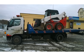 Перевозка спецтехники из Чехова в Домодедово 04.11.2016