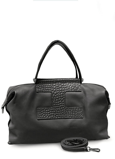 (АРТИКУЛ: 9954/9) СУМКА ЖЕНСКАЯ, СРЕДНЕГО РАЗМЕРА, НАТУРАЛЬНАЯ КОЖА, ЧЕРНАЯ, С ПЛЕЧЕВЫМ РЕМНЕМ