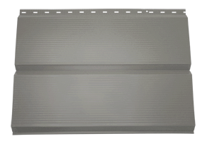 Металлосайдинг "Брус", серый (0,45 мм)