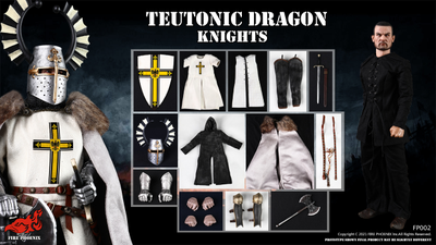 Рыцарь тевтонского ордена - Коллекционная ФИГУРКА 1/6 TEUTONIC DRAGON KNIGHT (FP002) - FIRE PHOENIX