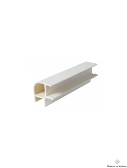 Угол соеденительный цоколя 150мм белый