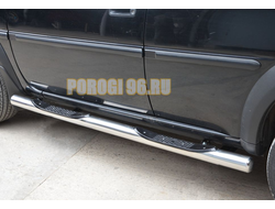 Пороги труба с проступью d76 для Land Rover Freelander (2006-2011)