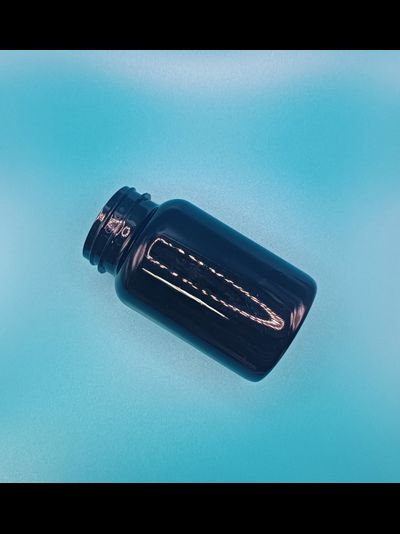 Банка ПЭТ 45/200мл, коричневая, арт. 2287