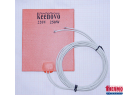Гибкая нагревающая пластина 250 Вт 220 В (127х152) Keenovo (3М скотч, без термодатчика)