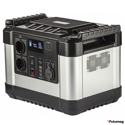 Портативная автономная электростанция ELTRECO 1000 Вт Li-On 1110 Вт*ч 300000 mAh (ENF-G1000)