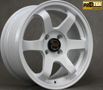 Комплект дисков R15 7,0J ET+30 4*100 RAYS Volk Racing TE37 SL Белый (D156)