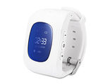 Детские часы-телефон с GPS-трекером Smart Baby Watch Q50 Кремовые