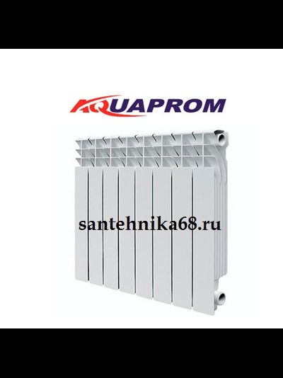 Радиатор отопления алюминий Auqaprom Аквапром 12 секций