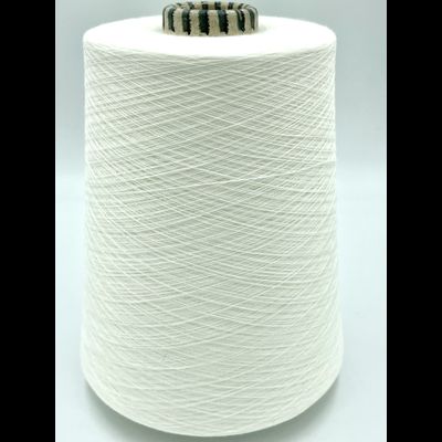 EMILCOTONI SPA art. CASHCOTTON Nm. 2/60 ХЛОПОК 85%, КАШЕМИР 15%  3000 метров в 100 граммах, цв. 01 БЕЛЫЙ