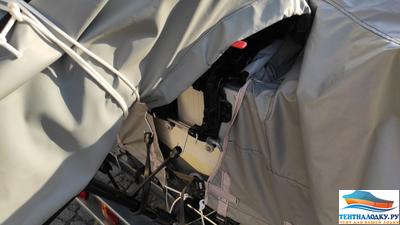 Тент на лодку Polar Bird модель PB-420E 2020 г.  пол-стеклокомпозит