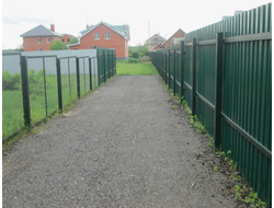 Забор вокруг участка. Купить от производителя. Монтаж забора под ключ | ГОРЗАБОР