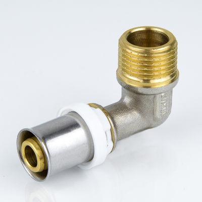 Угольник латунь Дн26х1" 8006 пресс НР для мп Aquasfera 8006-06 [51043]