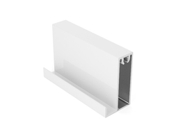 Рамка широкая, плоская, SLIM MAX, L=...мм Белый глянец  AV0735.VP540.WHGPC.CJ ARISTO