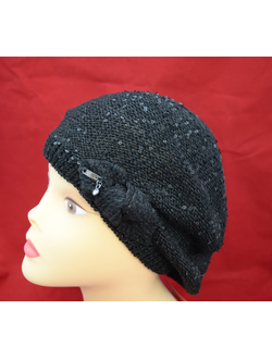 Летний берет черный vizio Италия 5050 купить