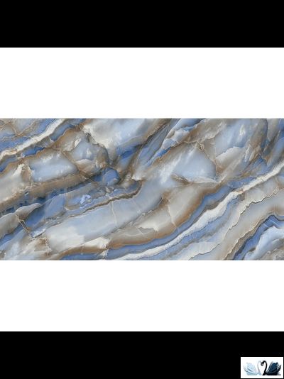 Керамогранит NB CERAMIC Portofino Dark Blue P2154 60 х 120 см серо - синий полированный