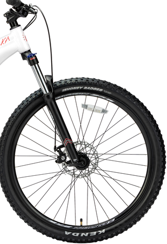 Велосипед KC005 / 8 скоростей 27.5" белый рама 15"