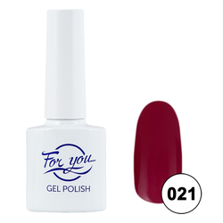 Гель-лак FOR YOU № 021 рубиновое вино