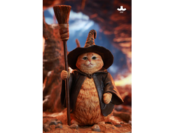Котик-волшебник (рыжий) - Коллекционная фигурка 1/6 Wizard Cat (JXK-CS02А) - JXK