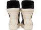 Кроссовки Rick Owens Black and Off-White Geobasket