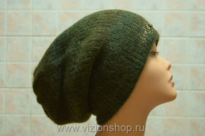 вязаная итальянская шапка Визио