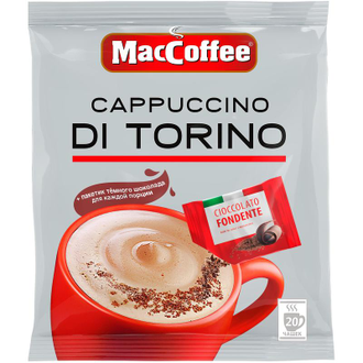 Кофе порционный растворимый MacCoffee Cappuccino di Torino