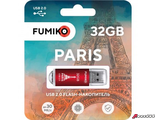 Флешка FUMIKO PARIS 32GB красная USB 2.0.