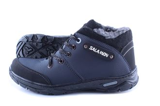 Ankor: Мужские зимние ботинки №8 синие оптом