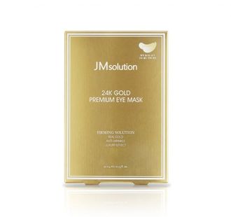 Одноразовые премиум-патчи для век с золотом JMsolution 24K Gold Premium Eye Mask