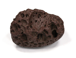 Лава коричневая, галтовка (33*25*22 мм, 12 г) №26971