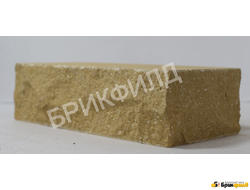 Имитация природного камня "Дикий камень" тычок+ложок. Желтый. Кирпичный завод Брик Филд