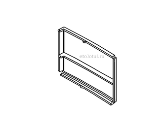 Внутренняя боковая стенка для печи Jotul F8 TD