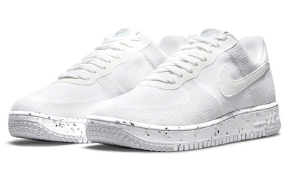 Заказать на официальном сайте Кроссовки Nike Air Force 1 Crater Flyknit White мужские DC4831-100