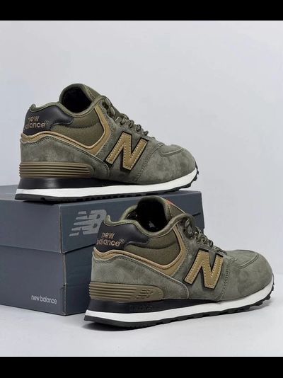 New Balance Classic 574 Khaki С Мехом