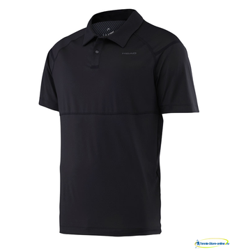 Теннисное поло Head Performance M Polo Shirt (black)