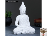 Фигура &quot;Будда&quot;, цвет белый (Buddha figure white)